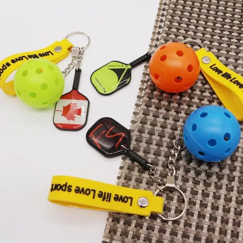 Wsnbwye pickleball ruby kevlar DIY  Anime 3D llaveros  business filet de pickleball ruby kevlar keychain