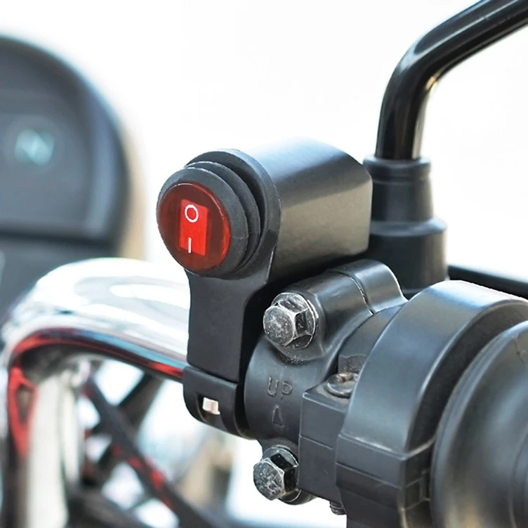 Motorcycle Handlebar Switch Metal Motorcycle Spot Light Switch