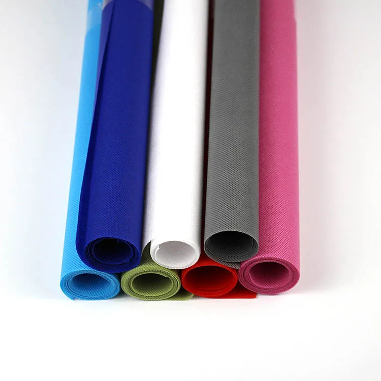 Factory Professional production Colored pp spunbond nonwoven fabric for home textile