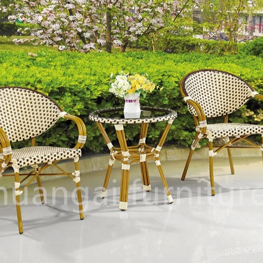 Leisure Wedding Rental Rattan Back Dining Chair For Events