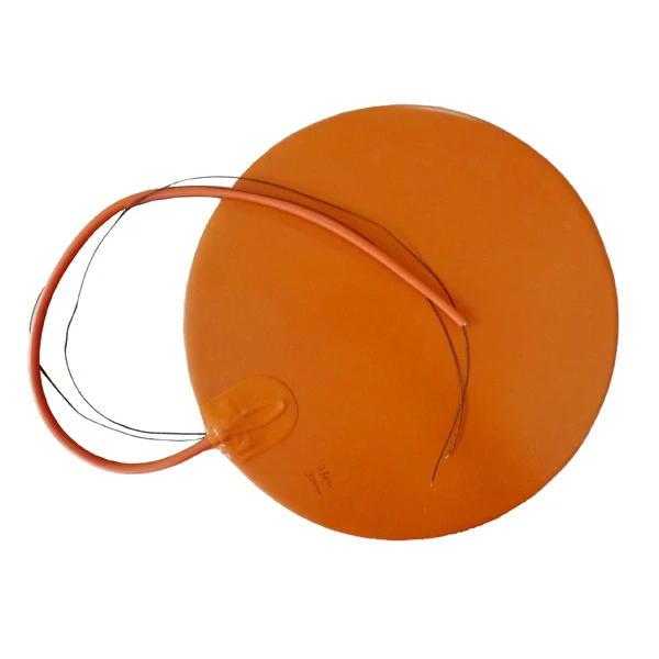 Customize imported silicone cloth diameter 400mm 1200W 220V Silicone heater pad with 100k thermistor