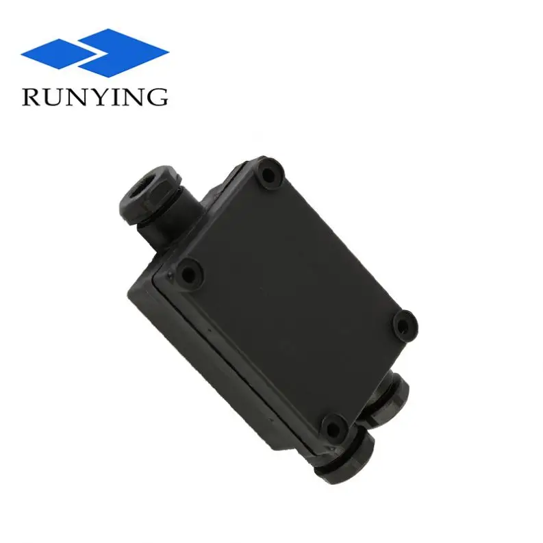 IP67 открытый ABS пластик Электрический разъем распределительная коробка корпус для электроники соединительный кабель 3 way Водонепроницаемая Клеммная коробка
