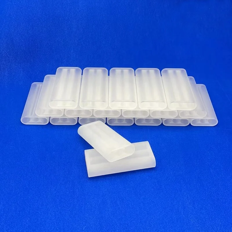 Custom Multi-hole quartz flow tubes laser candela use for Beauty Instrument laser head