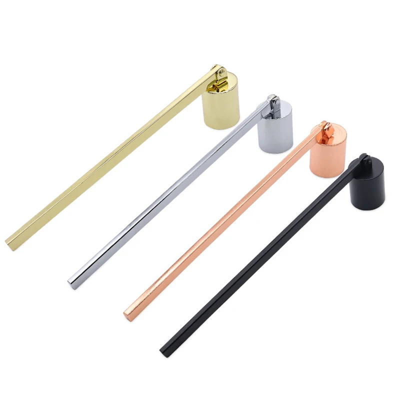 Hot Selling Classic Stainless Steel Colored Electroplated Candle Bell Shaped Fire Extinguisher Customized logo