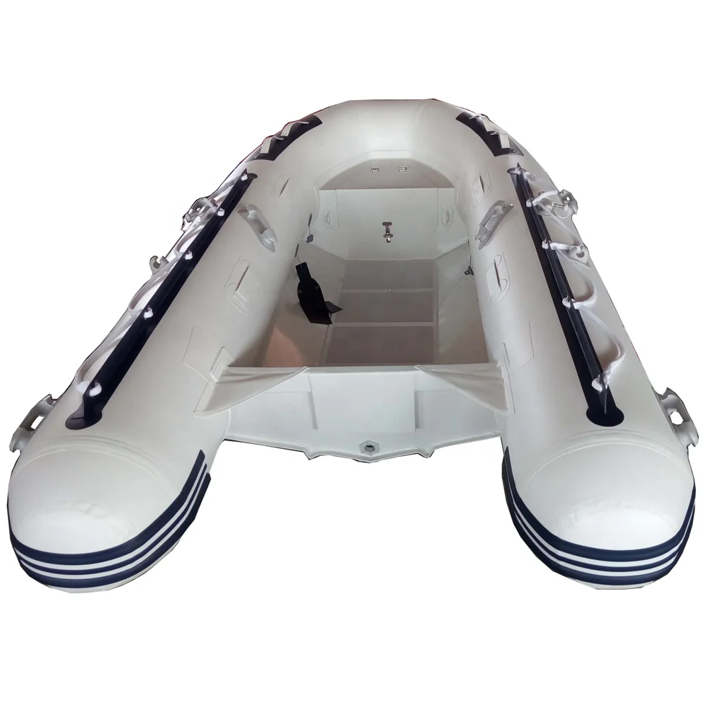 wholesale latest popular design rib inflatable rigid fishing boat with pvc or hypalon tube
