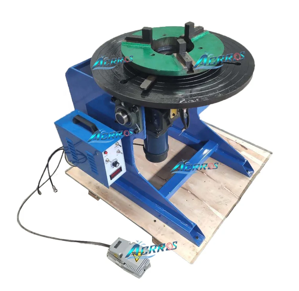 AWP-600kg Hold 800mm Table Rotary Positioner Welding Rotate Machines for Tanks