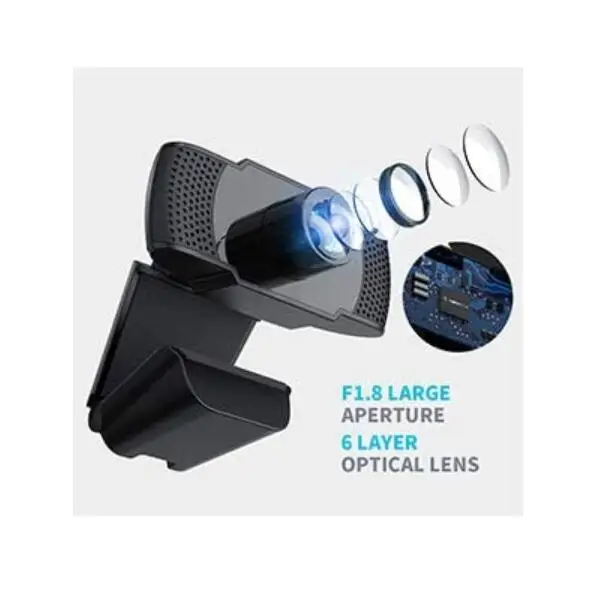 Веб-камера Kaysuda CA900 с микрофоном 1080P USB 2 0 1920x1080 150