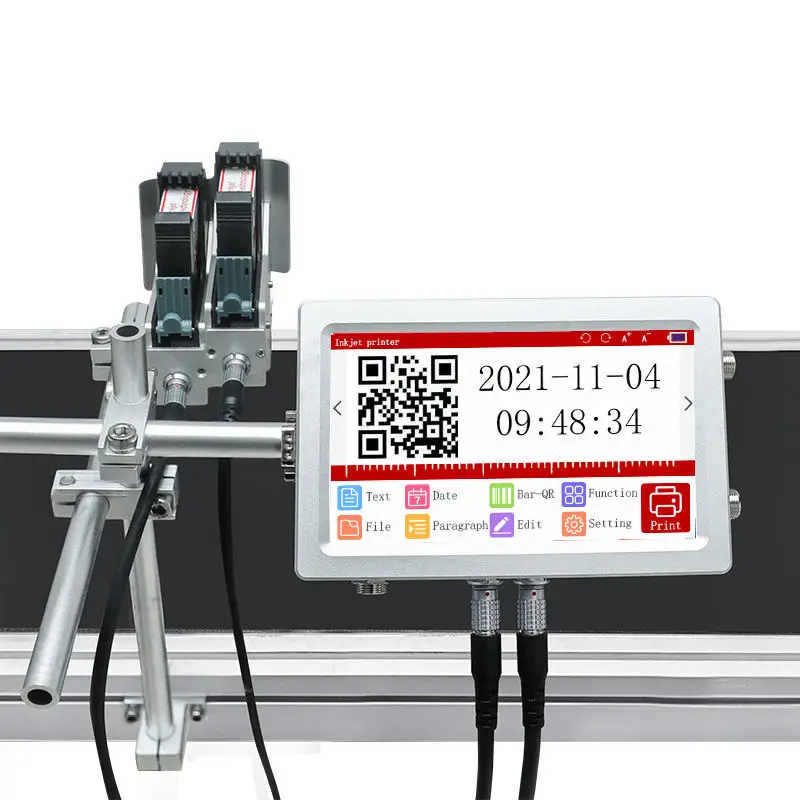 Hot selling tij handheld portable printer impresora portatil date coder laser UV printer for plastic bottles