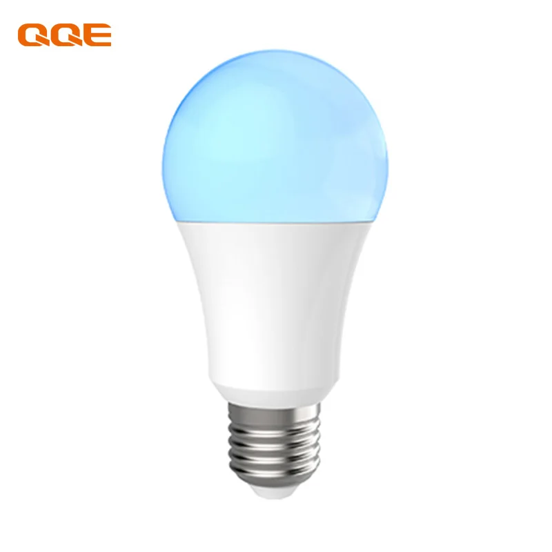 Tuya App Controlled Dimmable Multi-Color Changing LED Bulbs E26 A19 RGB Smart Light UL Certificate AC B22 PC Plastic Home Use