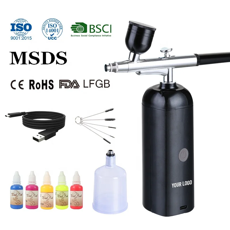 ROHS MSDS Certified Perfect Tan Professional Airbrush spray tan Machine