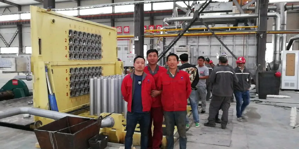 High Efficient Aluminium Vertical Billets Casting Machine