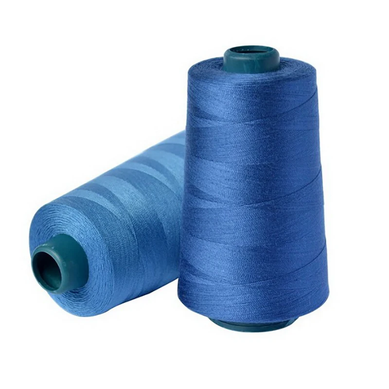 Good quality sewing thread overlock yarn 100% spun polyester yarn manufacturer factory