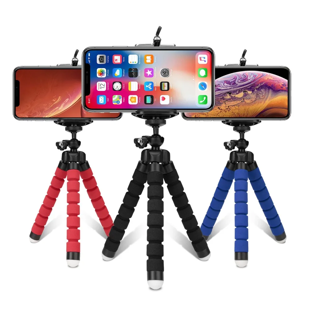 2024 Phone Mini Tripod Monopod Selfie Remote Stick Flexible Camera Tripod Stand for Mobile Phone Holder Tripods Video Camera