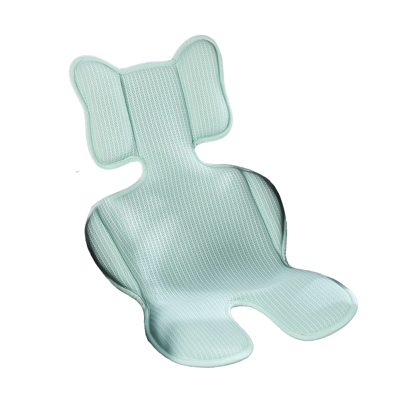
New natural design Genuine hand-made 3D-mesh technology durable ventilation breathable 3D-mesh soft 3d baby stroller cushion 