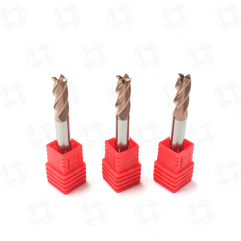 Professional manufacturer fresa CNC solid carbide end mill cutters with highest quality