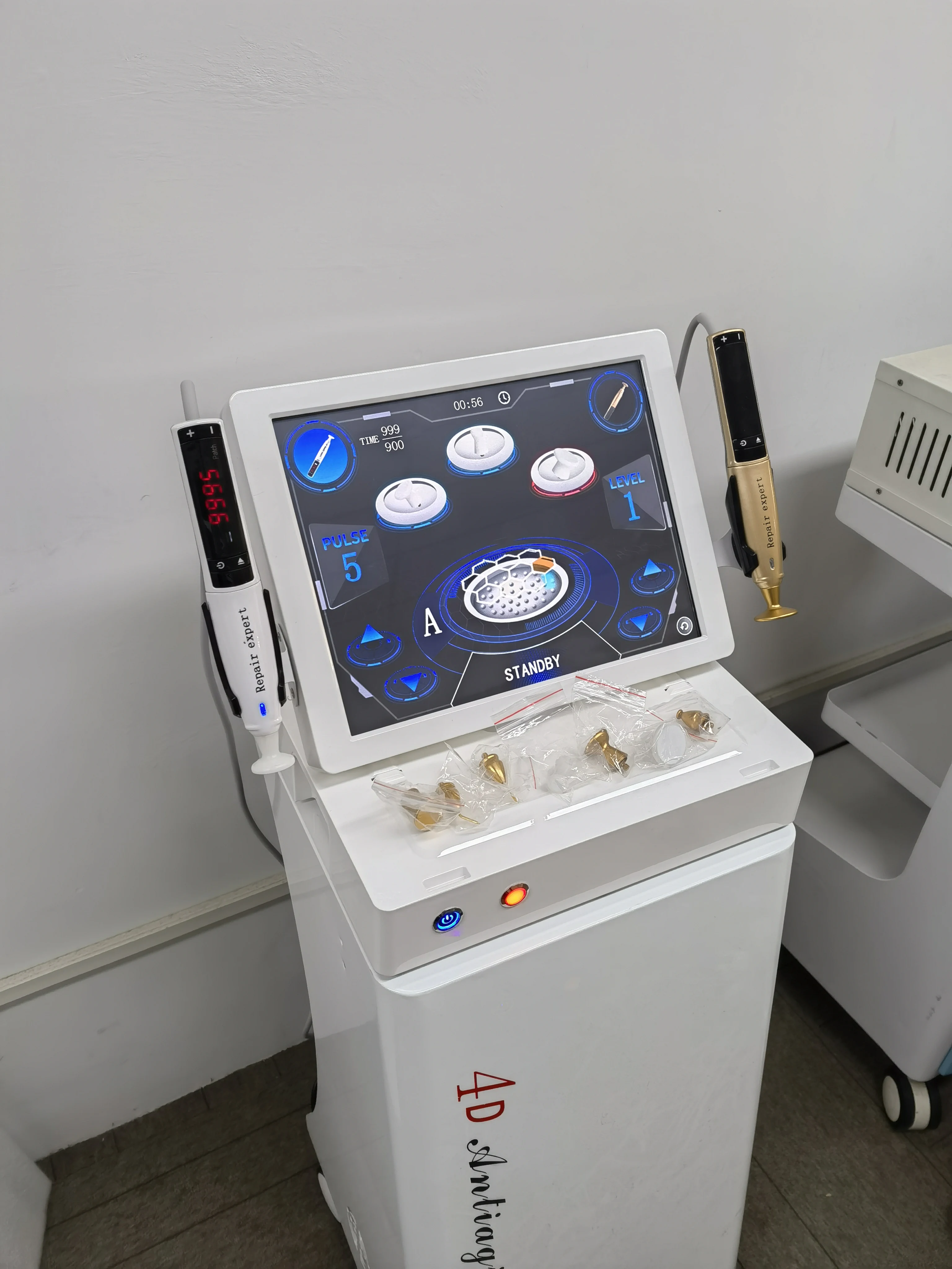 Low Price 3 In1beauty Space Plasma Machine Plasma Hot And Cold Handle Skin Acne Treatment
