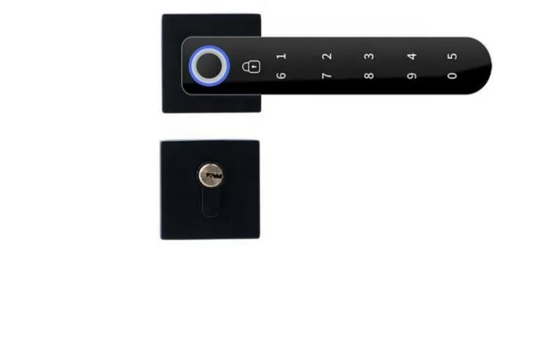 Quick Unlock Smart Lever  Handle Fingerprint Door Handle