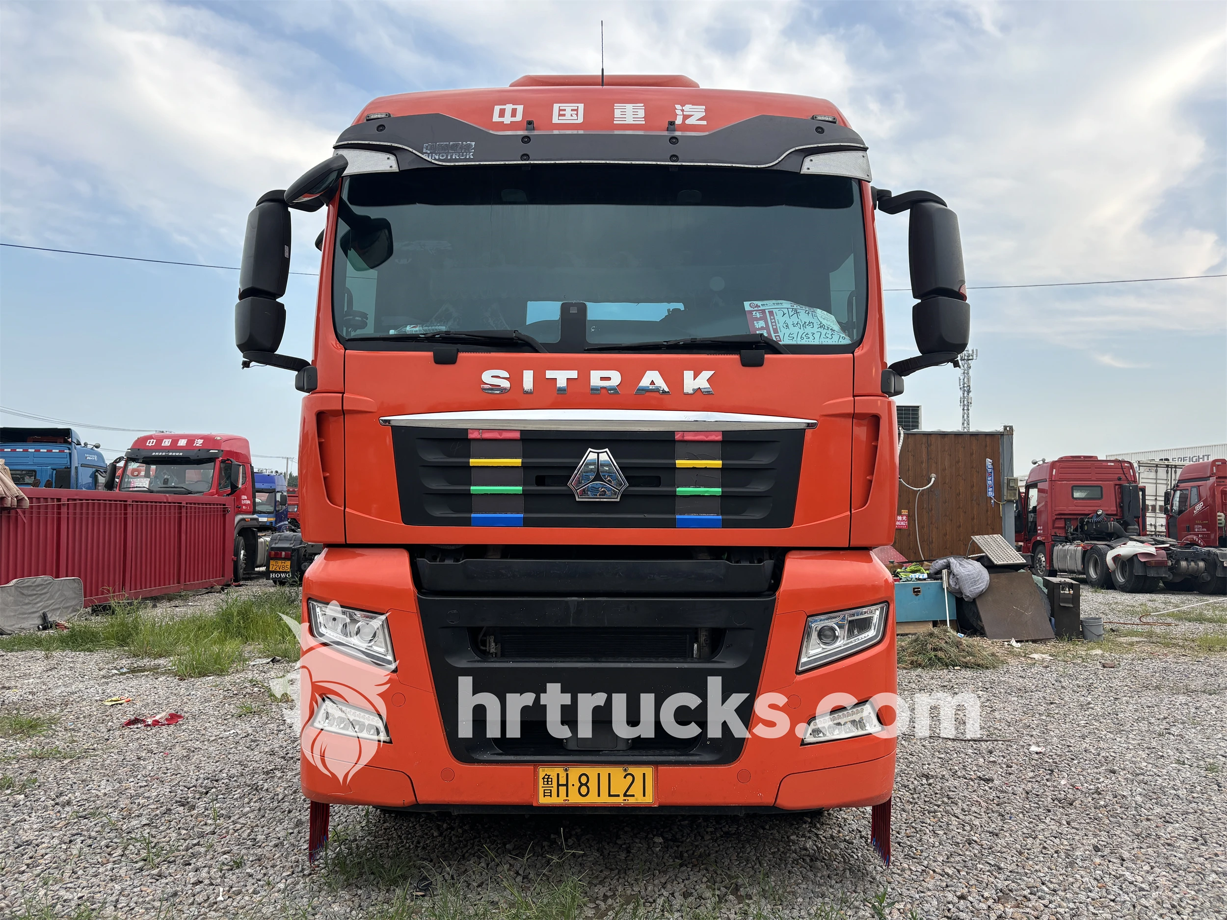 Second Hand SINOTRAK SITRAK 6x4 Diesel Engine Euro 2 Euro 3 Tractor Truck Low Price Traction Truck for Sale