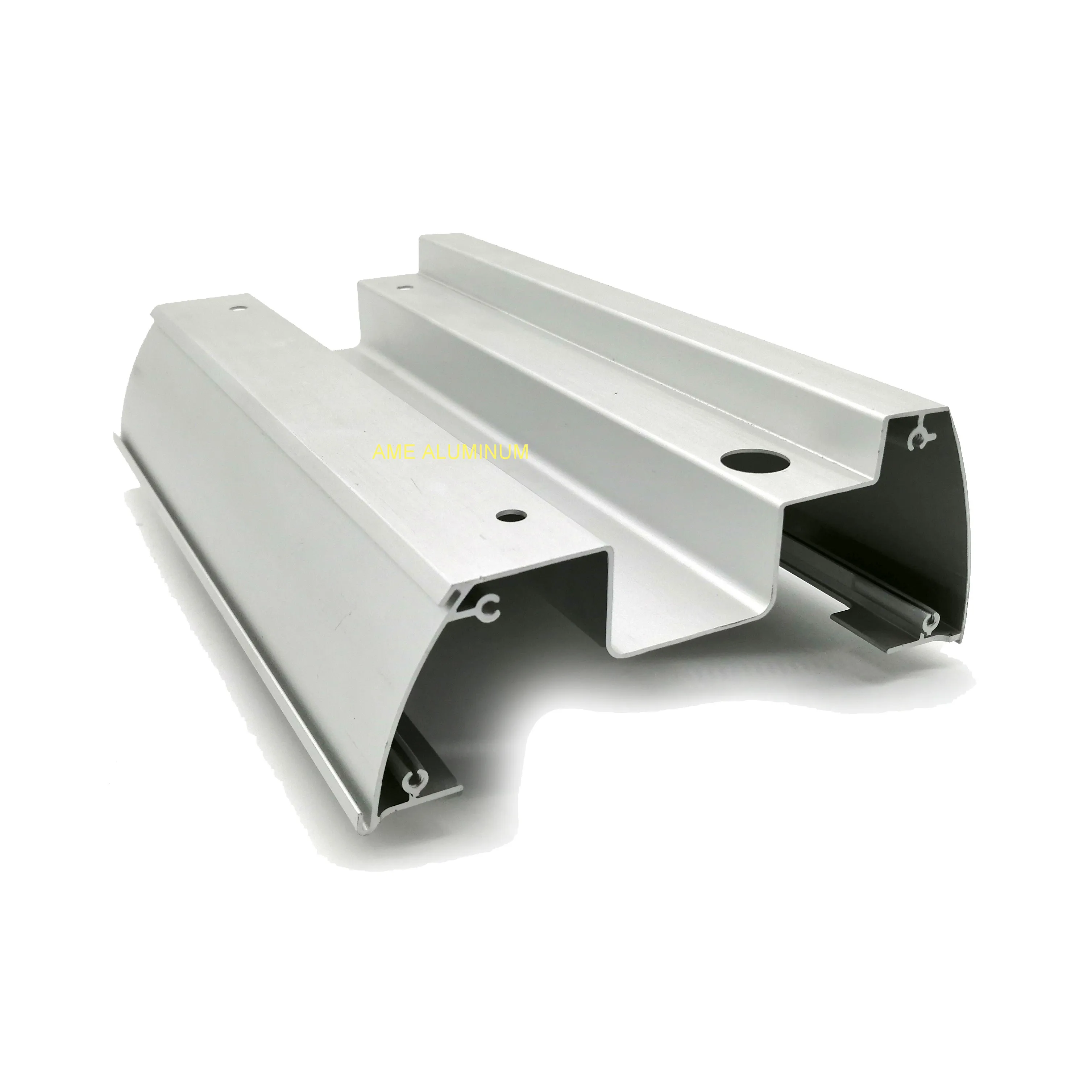 6063  Extrusion Floor Curved U Shape Aluminium Channel Bar LED Aluminum Profile For Bar LED Strip Tape Light