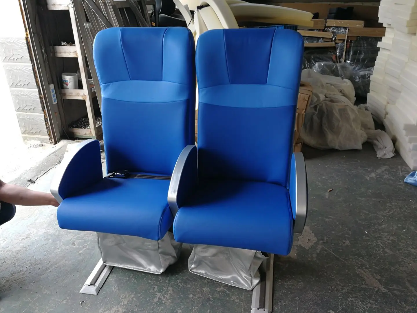 PU passenger seats ferry chair cruise boat seats
