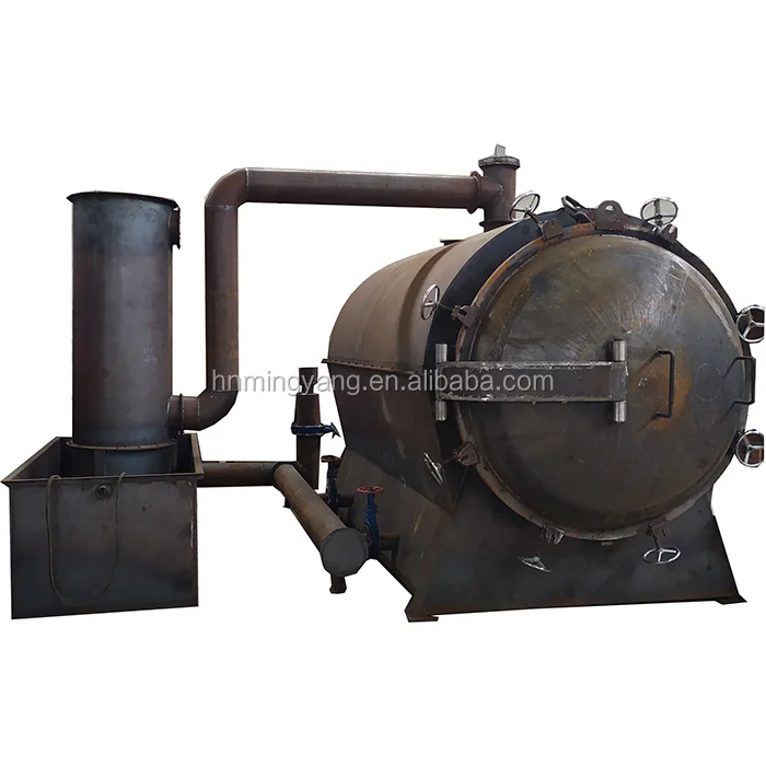 Филиппинский горизонтальный бамбуковый уголь, карбонизирующая печь, небольшой древесный уголь