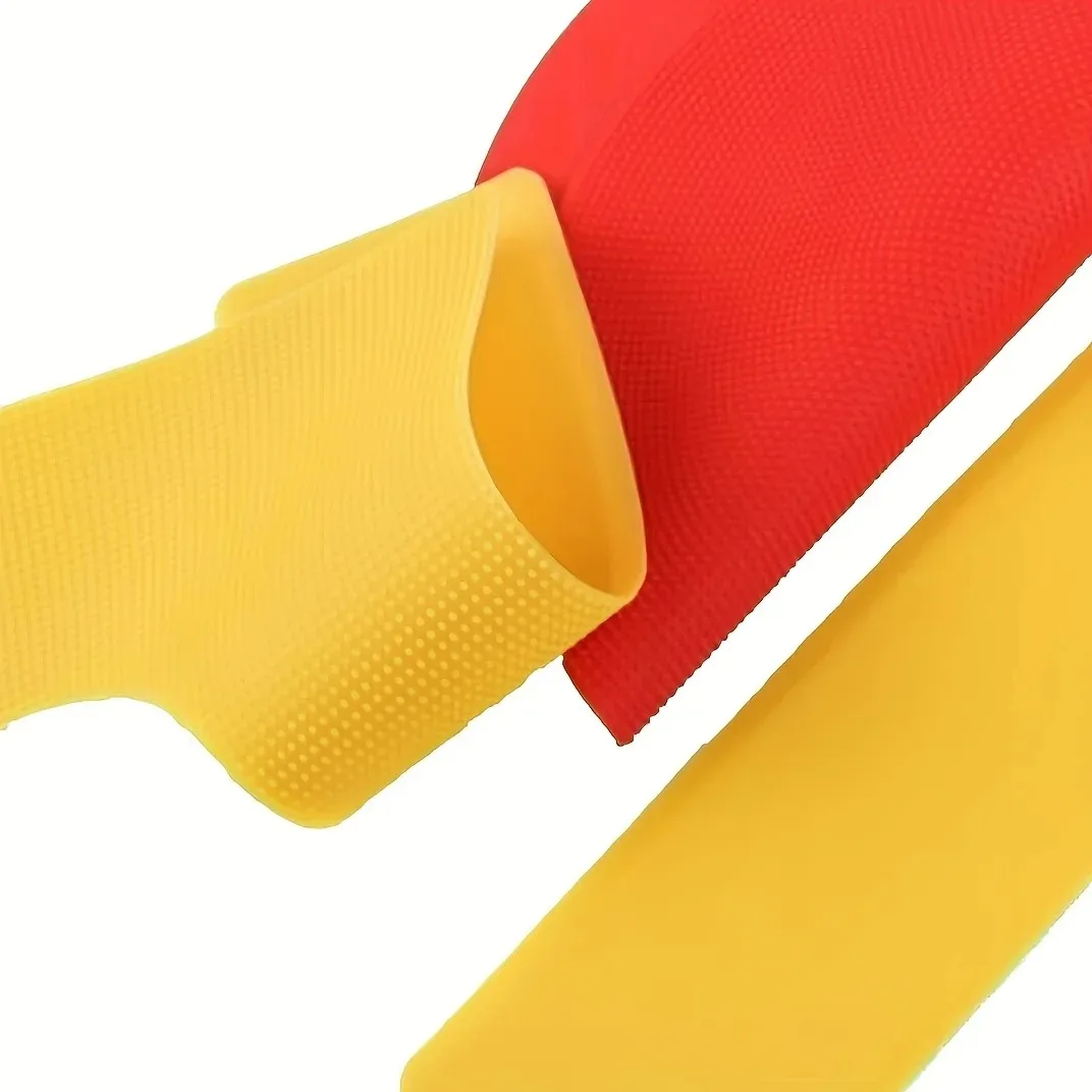 Tennis Court Marking Set (4 Right Angle, 12 Straight Lines, 2 Circular) for Temporary Boundary Line Marking on Standard Court