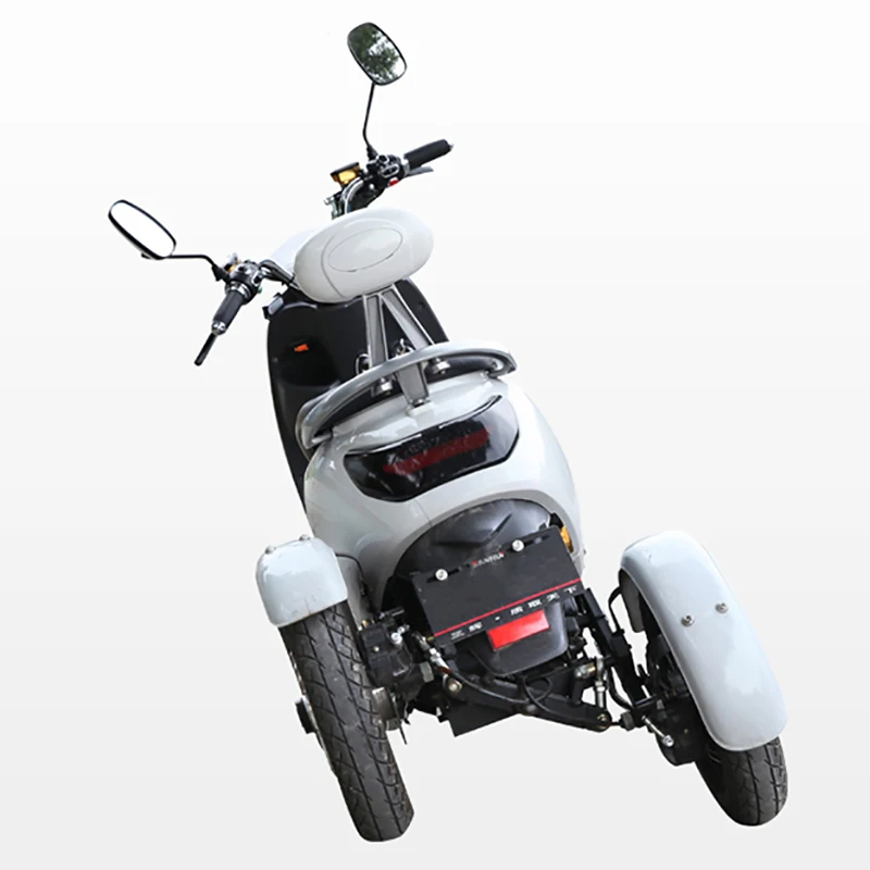 
2021 Hot Adult Electric 3 Wheel Scooters Motorcycle Electric Tricycle Scooter 3 Wheels Double 800W Motor 