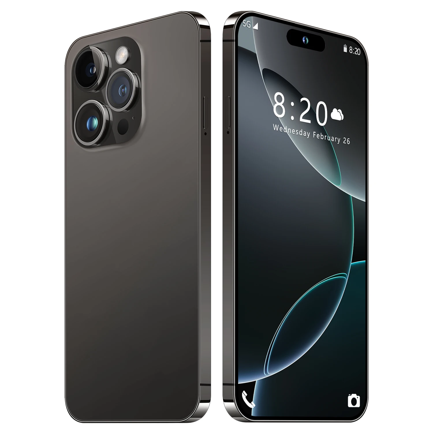 Оригинальный новый мобильный телефон 15 Pro Max 5G умный дешевый с сетью подержанные цены в Китае
