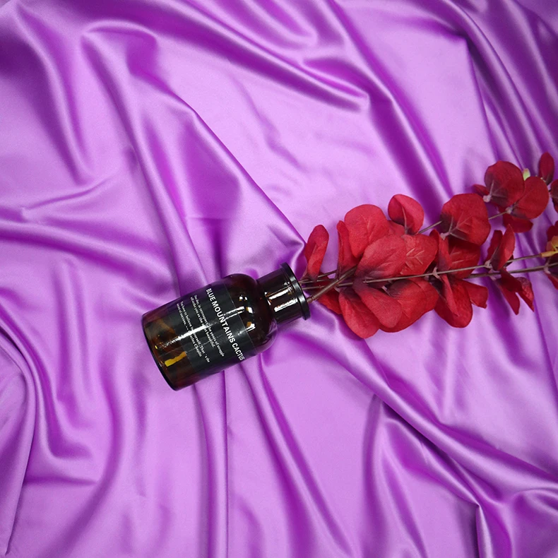 
spandex polyester bridal duchess stretch elastic satin fabric for upholstery bedsheet fabric 