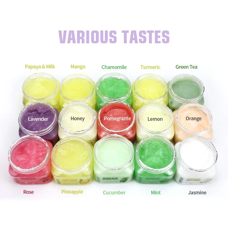 OEM Private Label Moisturizing Exfoliating Remove Dead Skin Whitening Natural Pomegranate Body Scrub