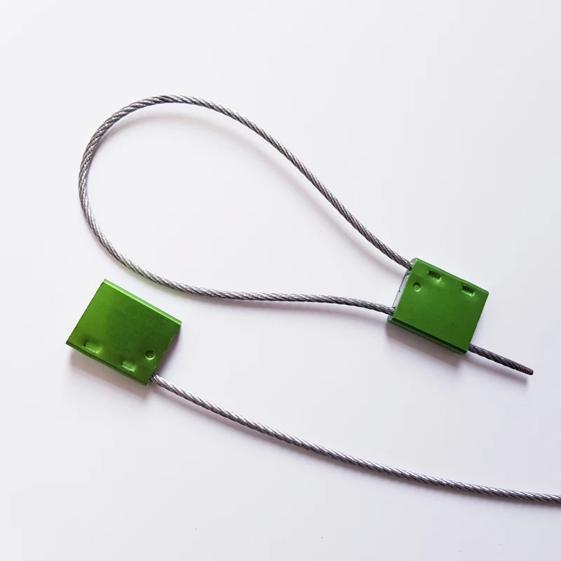 1.8 2.5 3.5mm diameter 400mm green color aluminum alloy cable entry seals for containers
