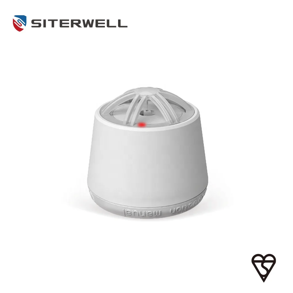 
Manufacture BSI 85dB Loud DC 3V BSI EN14604 high sensitive fire detector heat alarm 