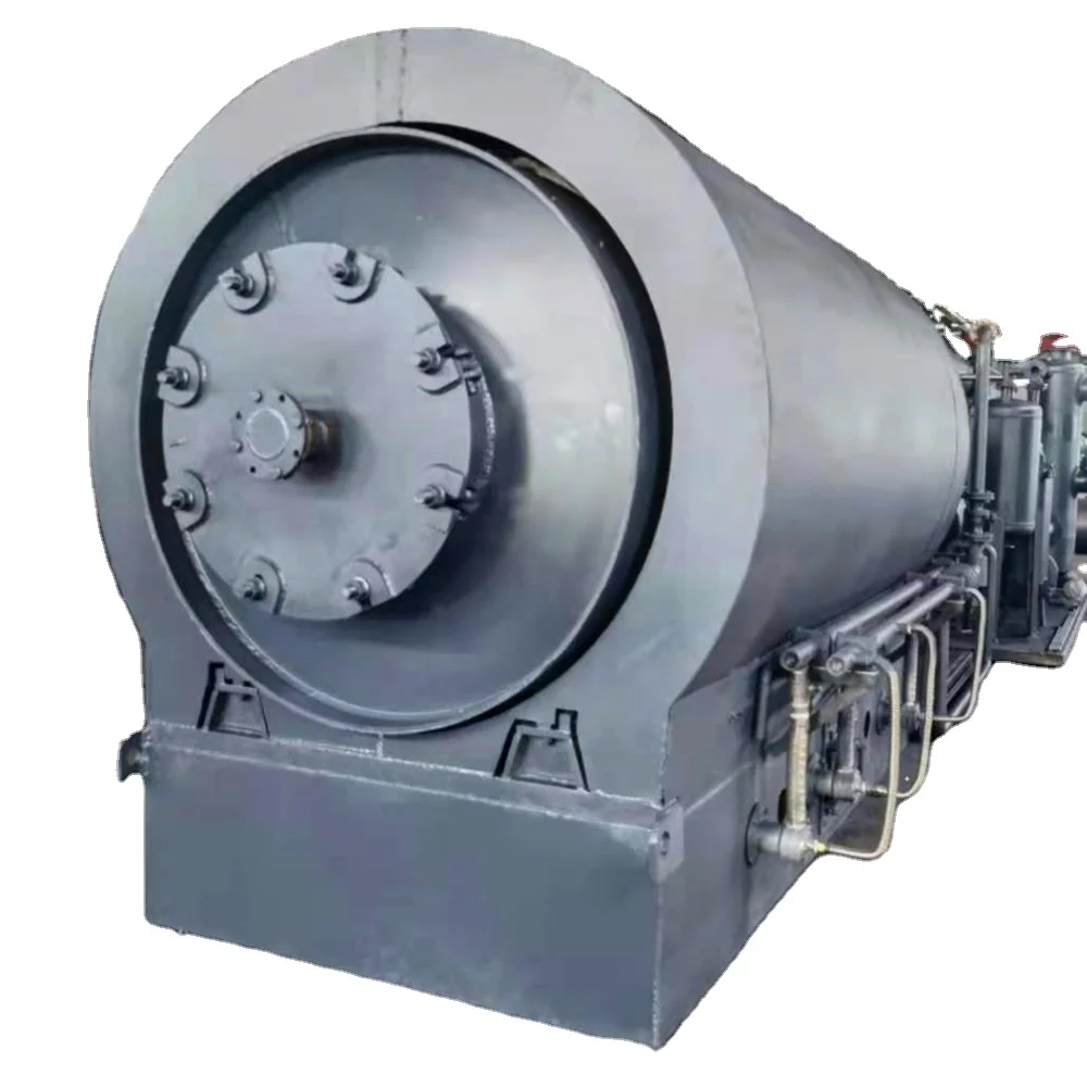 Пиролизная установка для переработки отходов полиэтилена, полипропилена, бензина, новый дизайн