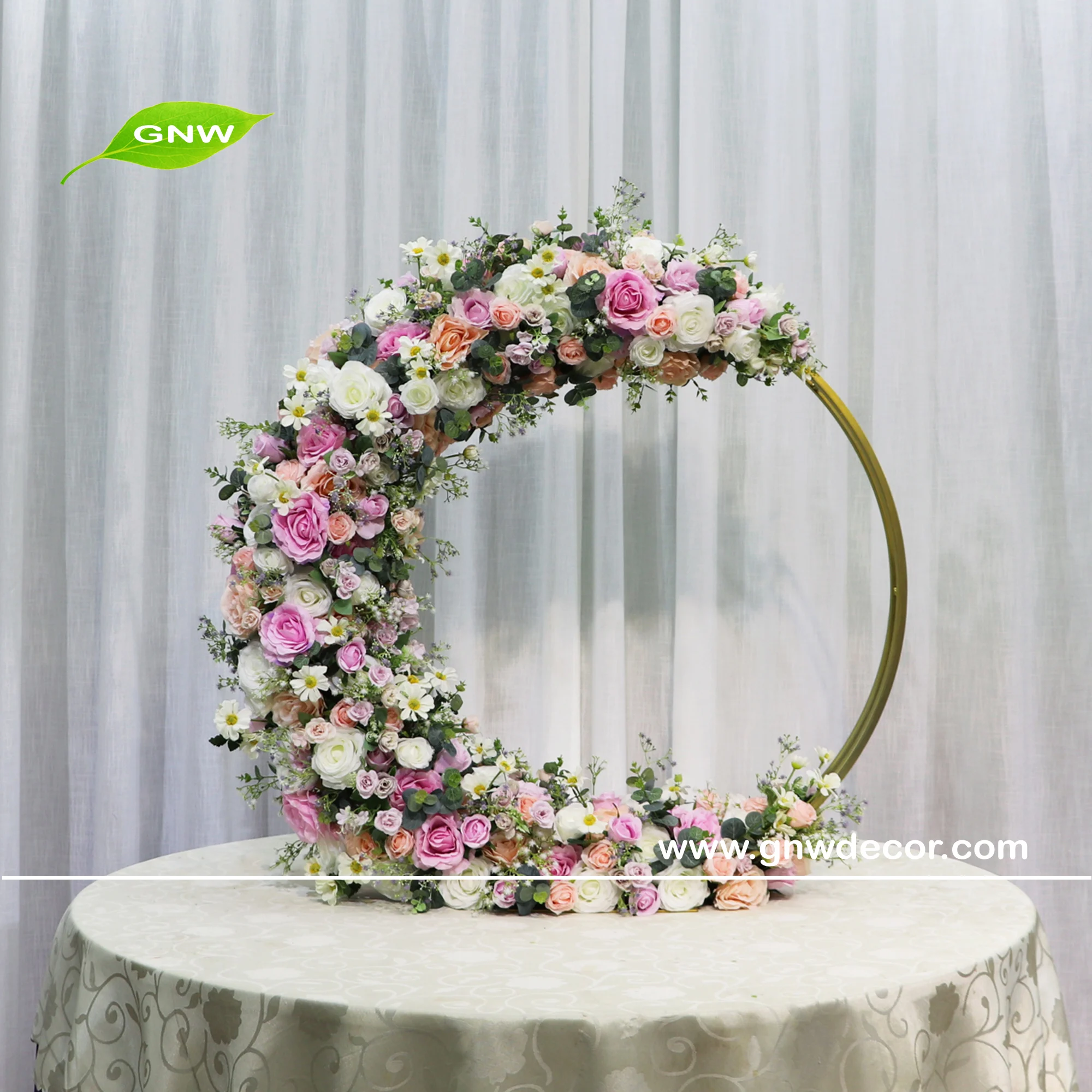 GNW flower wedding table centerpieces decoration