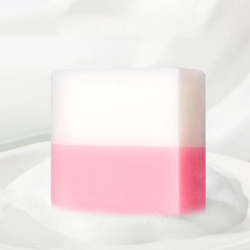 Hot Sell Rose series Essential Oil Hand Soap Wash Face Deep Cleansing Bath Moisturizing Oil Control Soap