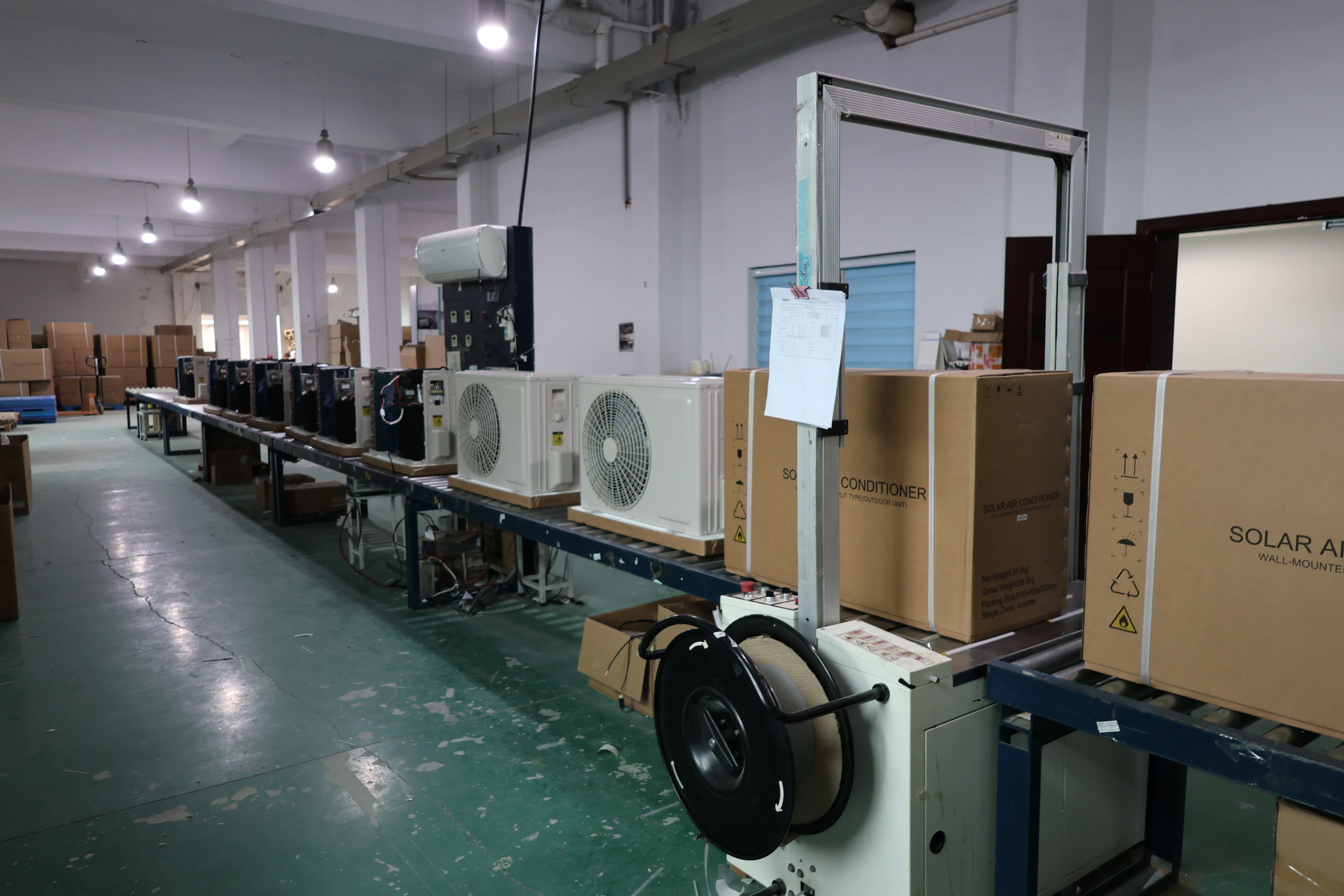9000BTU легко Очищаемый интеллектуальный регулятор температуры переменного/постоянного тока гибридный солнечный кондиционер