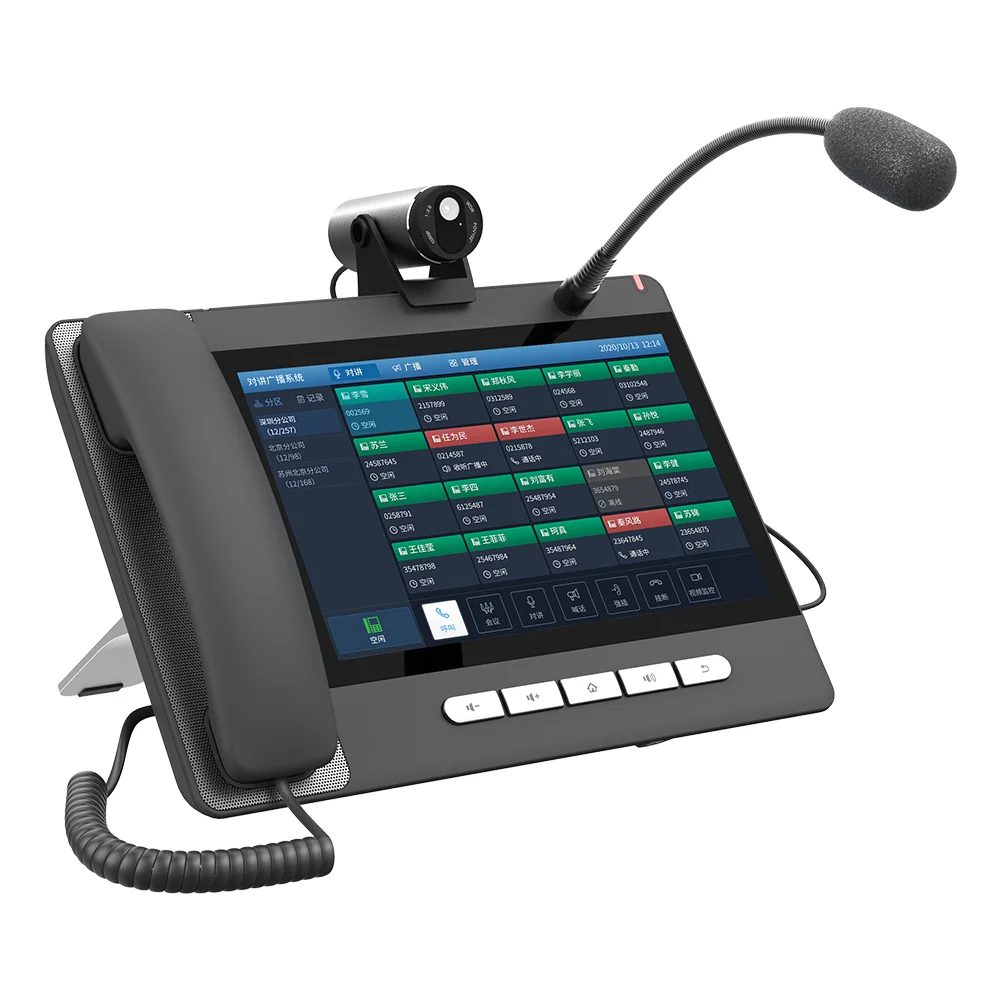 Visual Large-screen Sip Phone Voip Wifi Touch Screen Phone