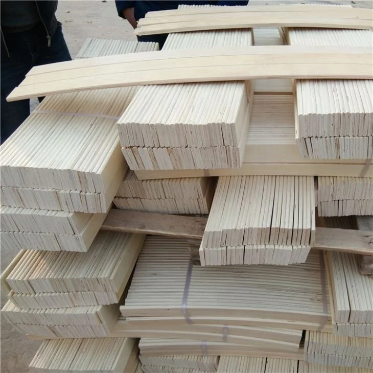 wholesale cheap Wooden bed slats used for bed base frame board bed base slats