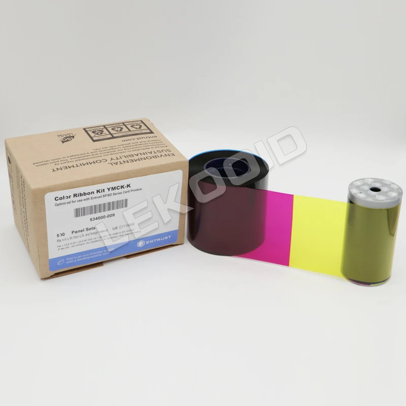 Datacard YMCKK Ribbon 534000-009 for SP75 Plus SP55 PLUS SD460 Printer