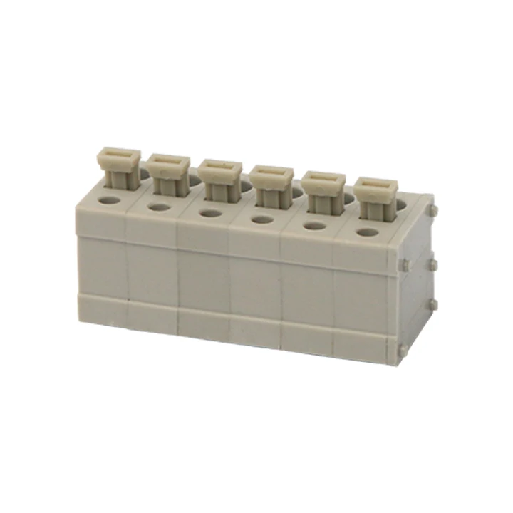 5.0mm pitch PCB spring screwless terminal block for V/T type 211V-5.0