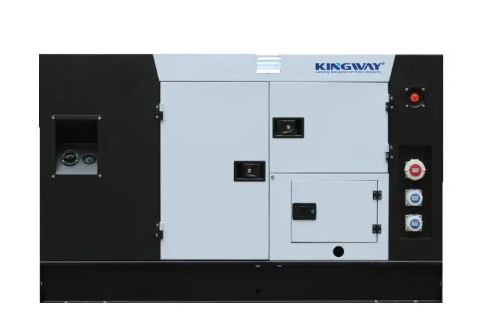 High quality new design 50HZ 1500RPM silent diesel generator set 37.5kva 30 kw with weifang ricardo engine for workshops