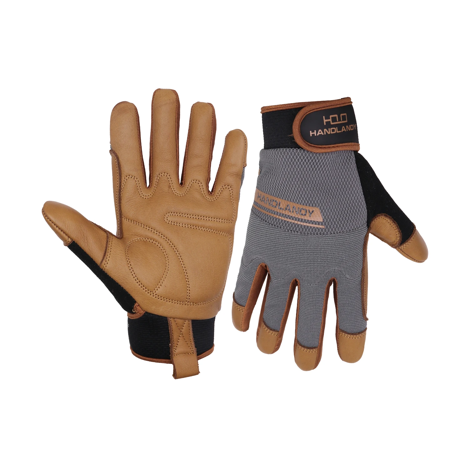 PRISAFETY Best Sell Premium Full Grain Cowhide Leather Work Gloves Car Driving tools hand Protection construction