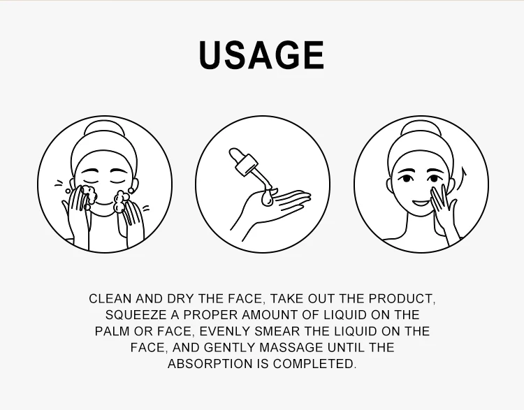 PUQIANNA factory cosmetic 24K GOLD Serum Moisturizing Hyaluronic Acid  Anti-Aging Whitening skin care serum Gold facial serum