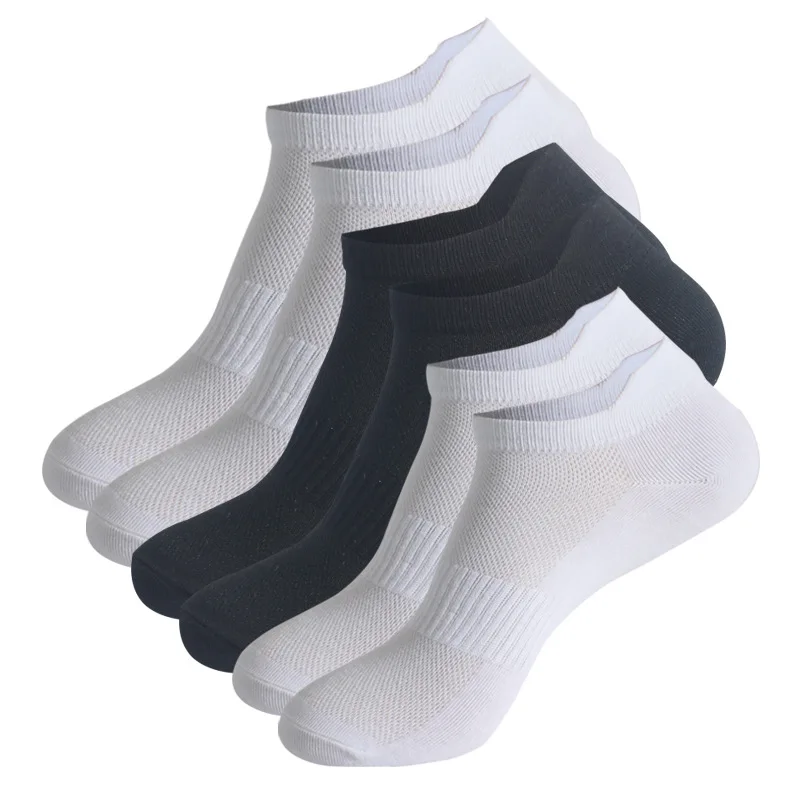 Mesh boat socks and ankle socks running sports men socks
