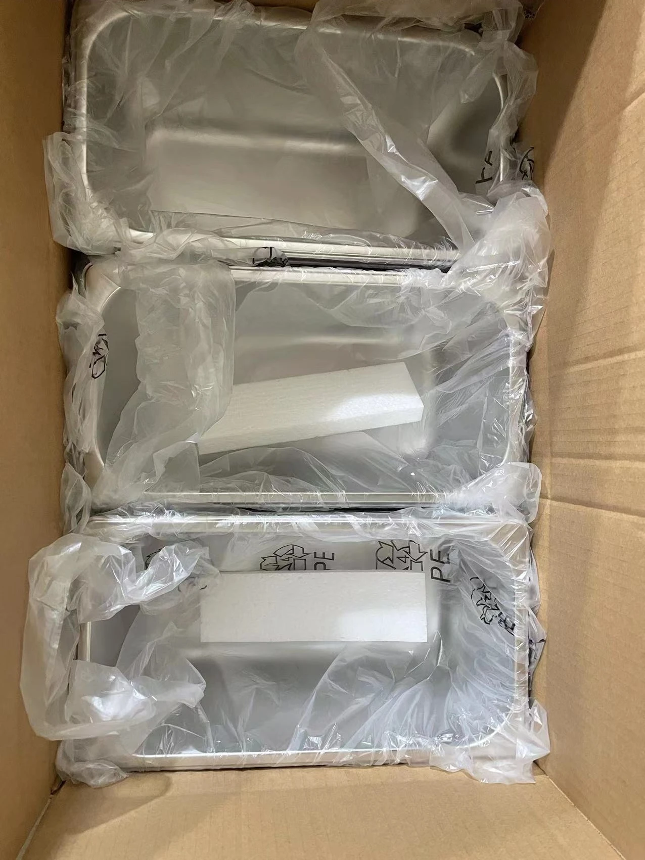 Commercial kitchen catering equipment stainless steel gn food pan gastronorm pan