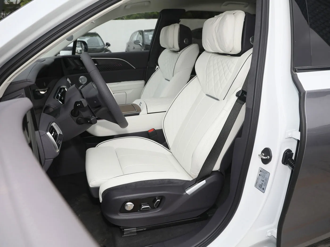 7-местные кожаные сиденья автоматическая коробка передач двухприводный двигатель литиевая батарея R19 многофункциональный E-HS9 AWD Hongqi