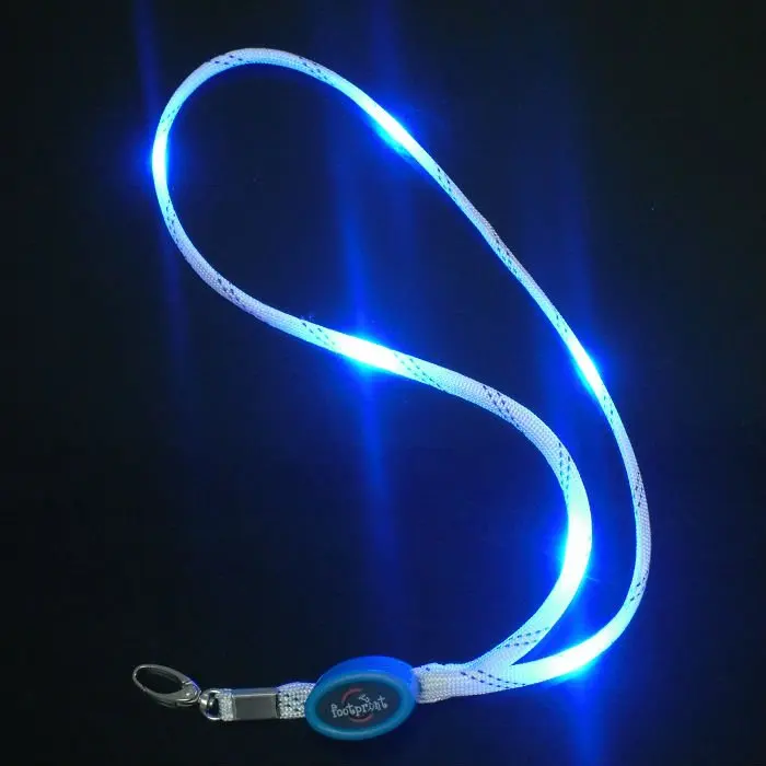 
Shining flat led lanyard for girls colorful lanyards for children 