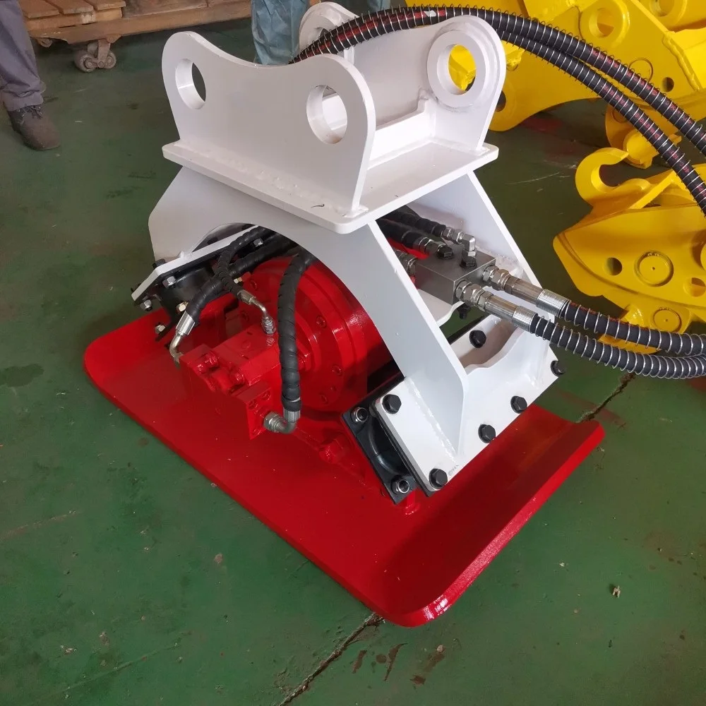 Factory Direct Sale Excavator Compactor Attachment Hydraulic Vibratory Plate Compactor for Road