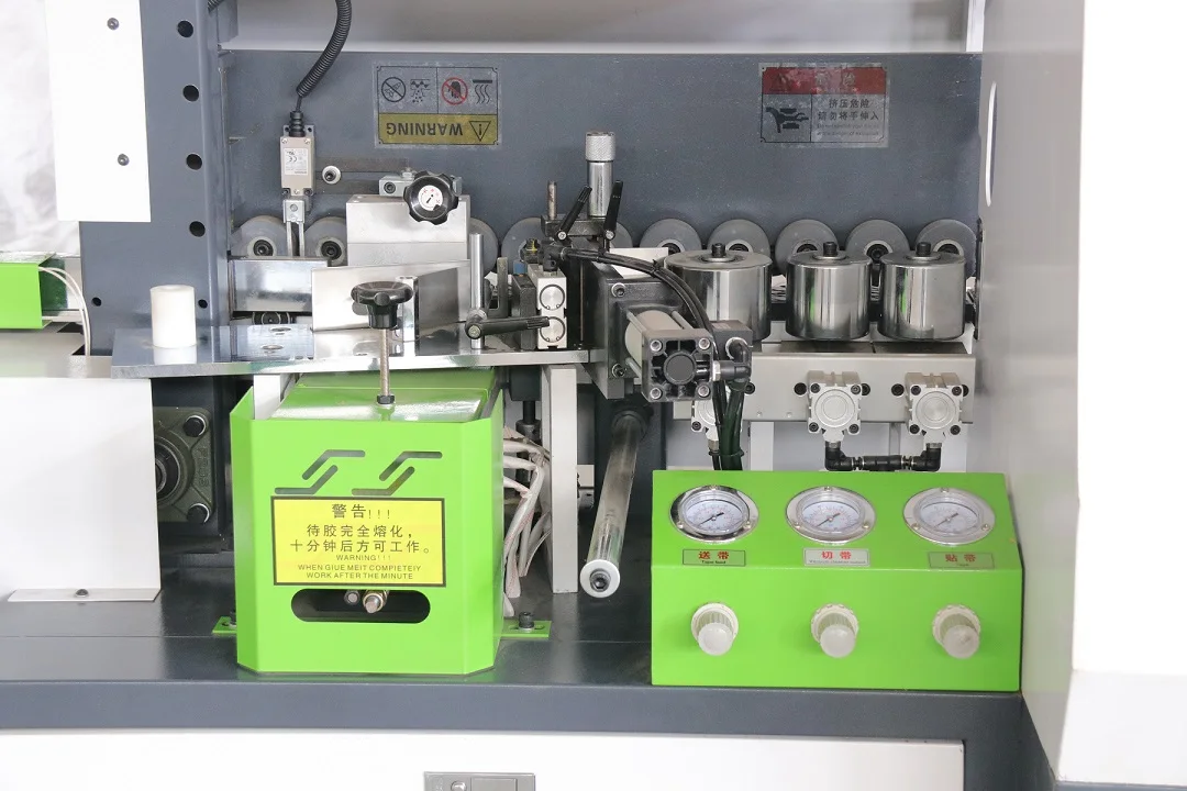 QDLW-368 Six Function Automatic Edge Banding Machine Factory wholesale automatic pvc MDF edge banding machine wood cabinet door
