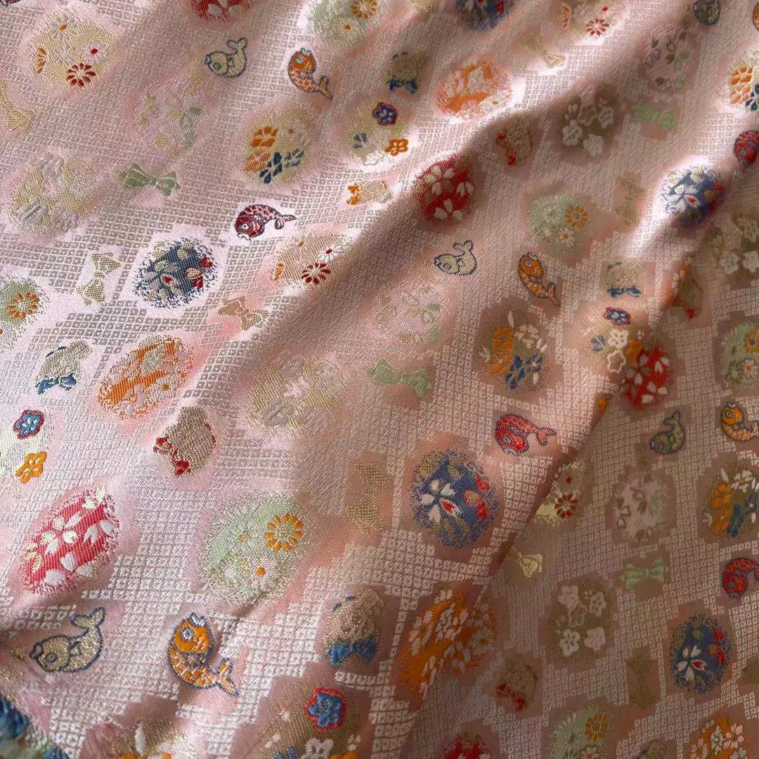 Nylon Poly yarn dyed Brocade Fabric  for organic garments fashion dresses and home textiles